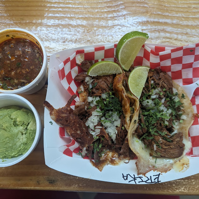 Beef and Shrimp Tacos