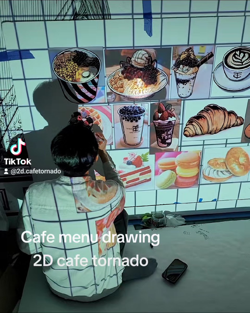 2D Cafe tornado