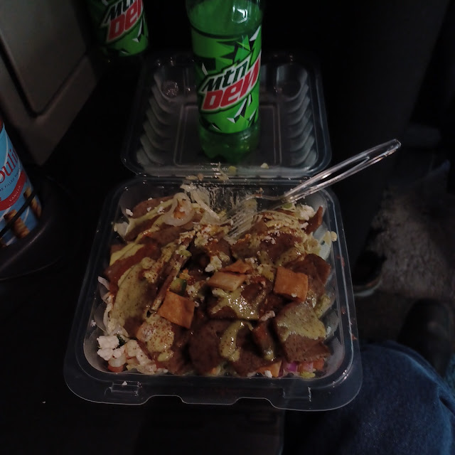 Gyro Lamb over Salad