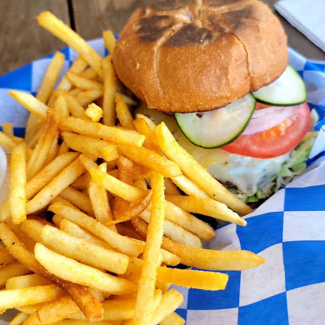 Cheeseburger and Fries