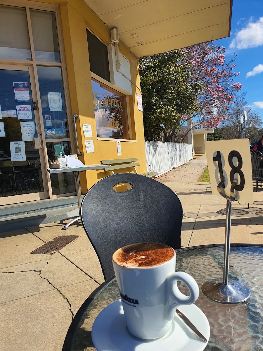 Flagpole cafe