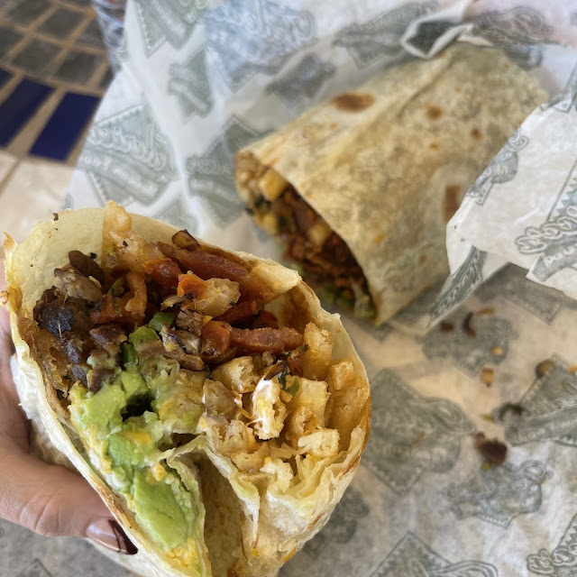 Arizona Burrito Add Guacamole and Bacon