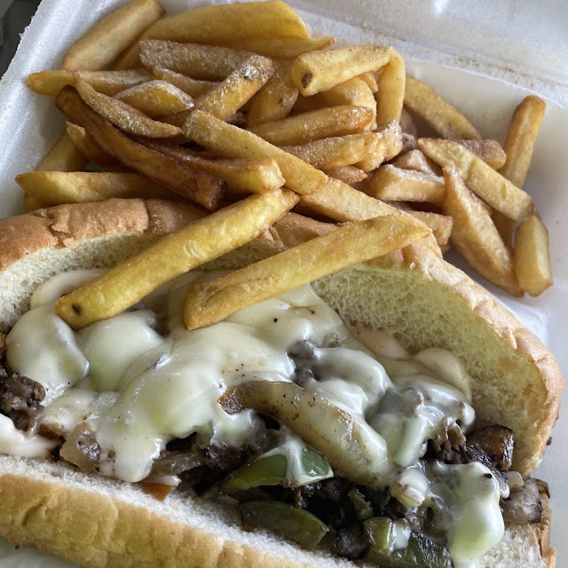 Chicken Philly Deluxe Sandwich