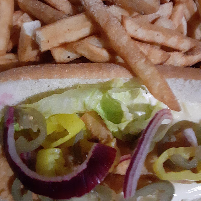 Fish Sandwich with Fries