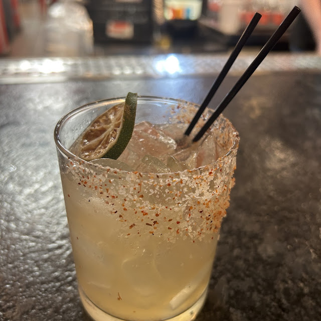 White Peach Ginger Margarita