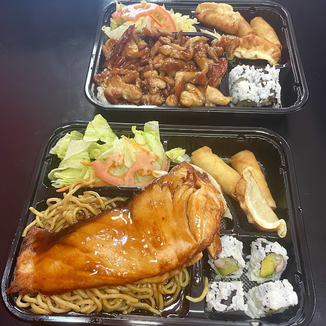 Salmon &Chicken Teriyaki