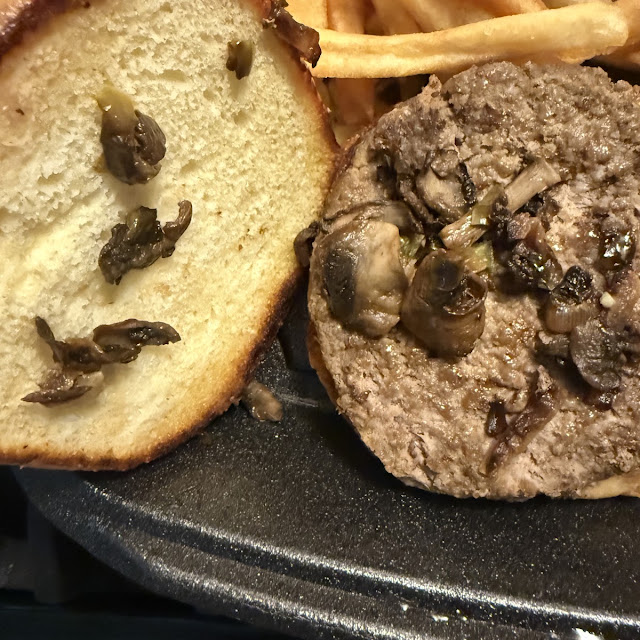 Mushroom Swiss Burgers