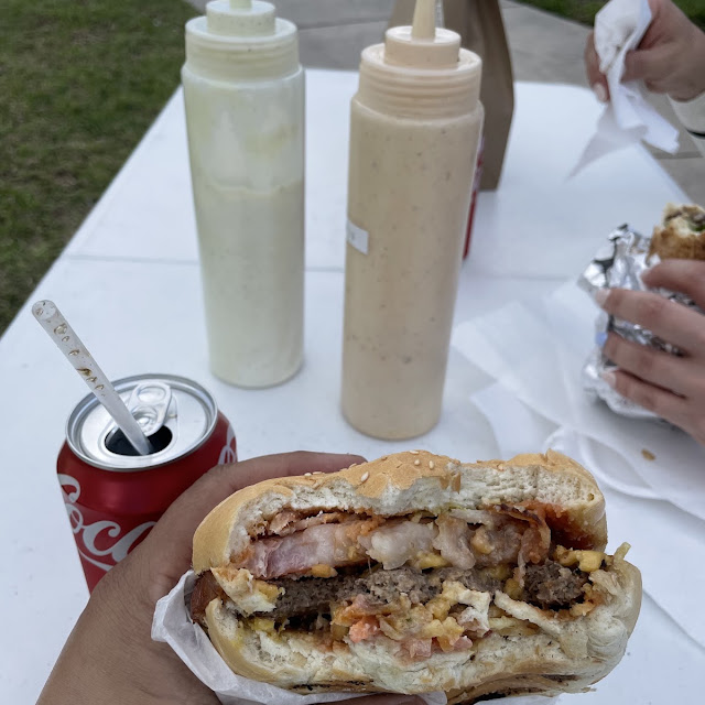 Hamburguesa Mixta de Carne Y Chuleta