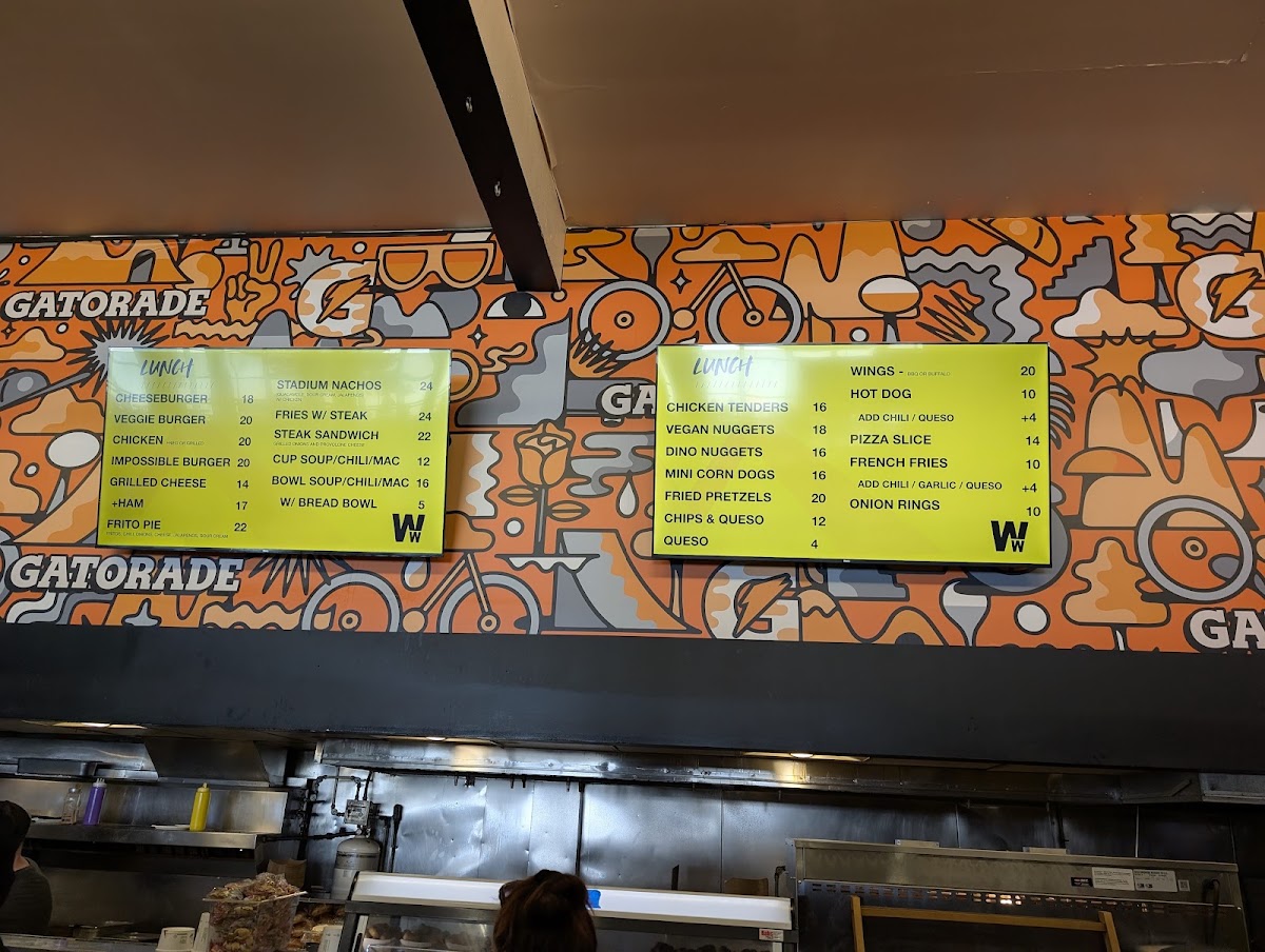Boreal Eatery menu board