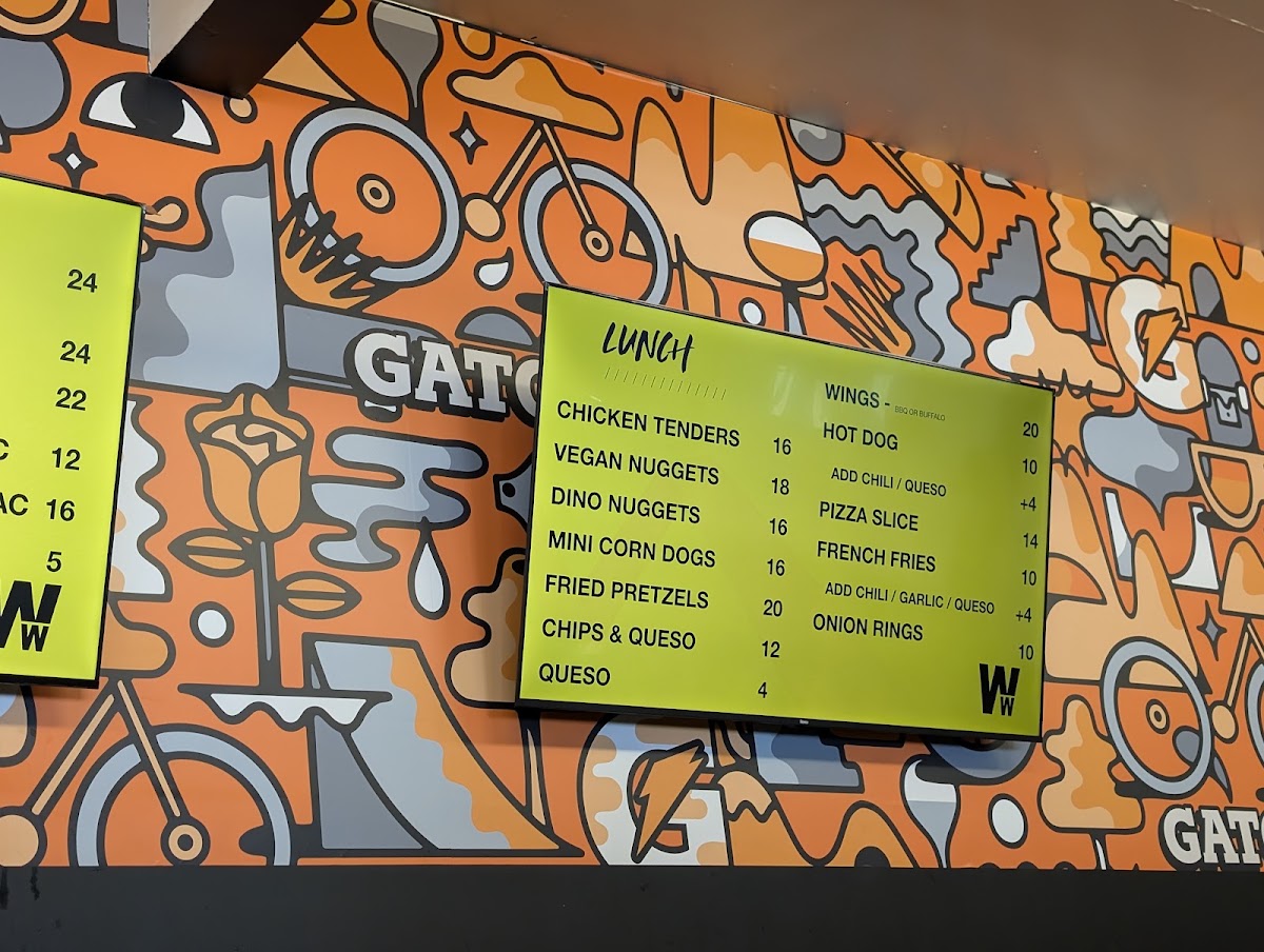 Boreal Eatery menu board