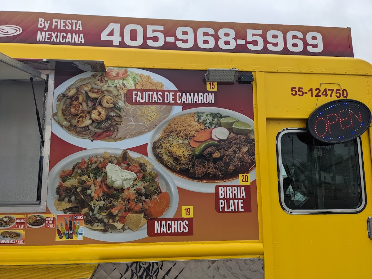 Tacos Jalisco #4 Food Truck menu board