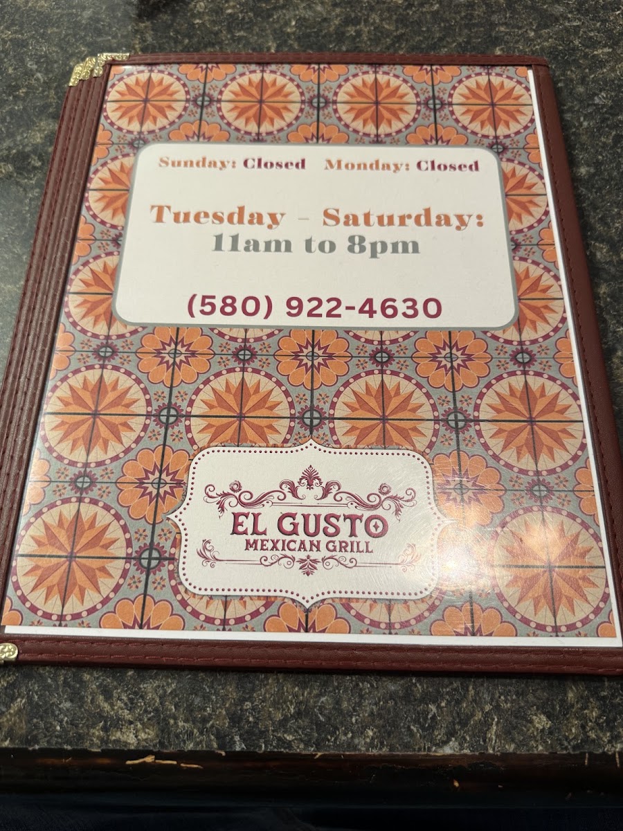 El Gusto Mexican Grill