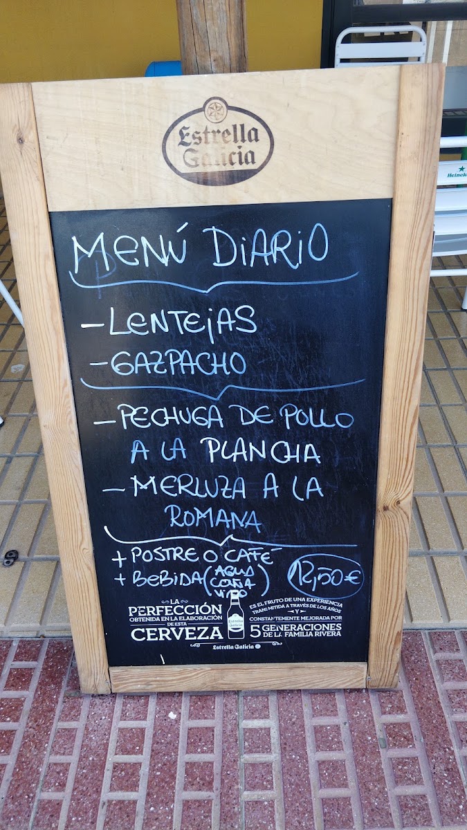 Es glop menu board