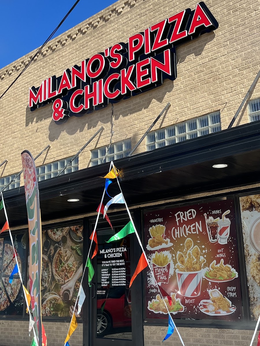 Milanos pizza