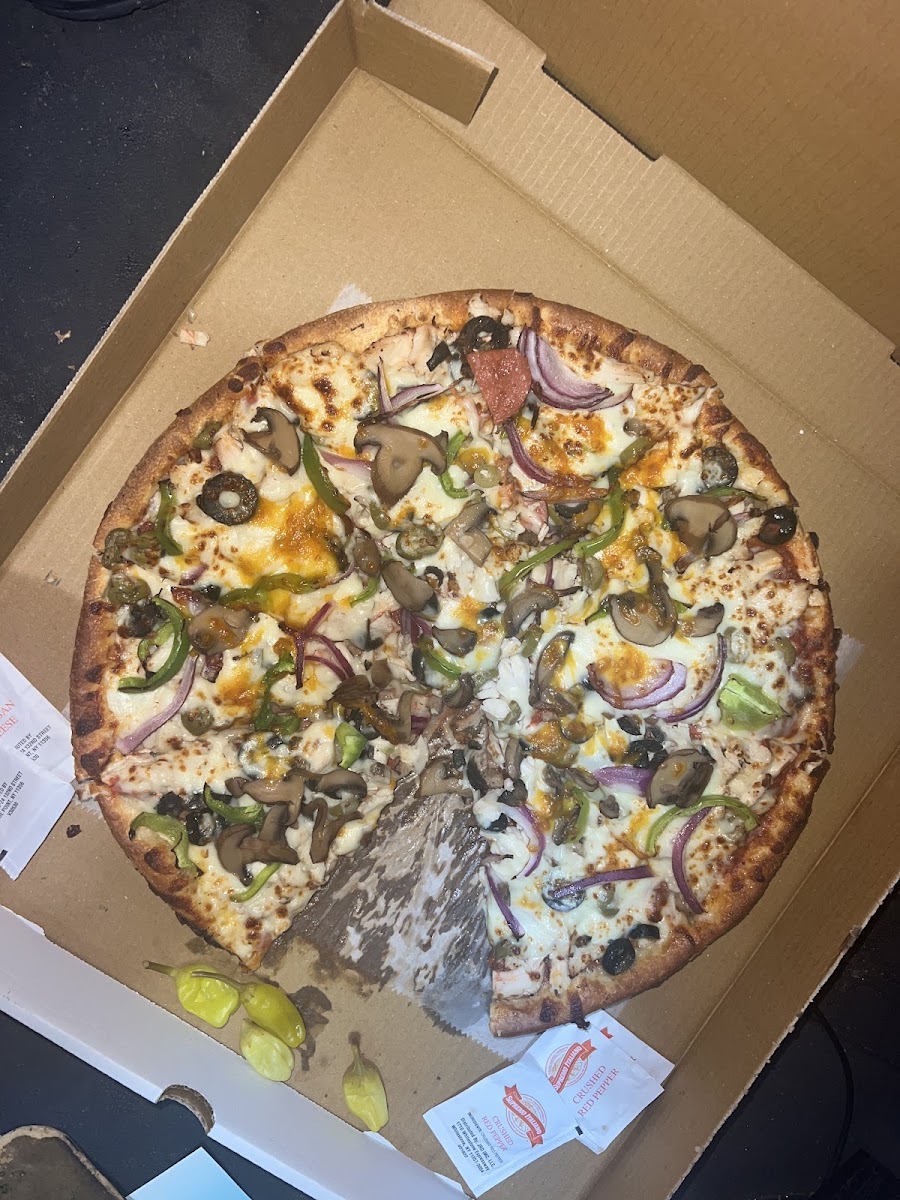 Milanos pizza