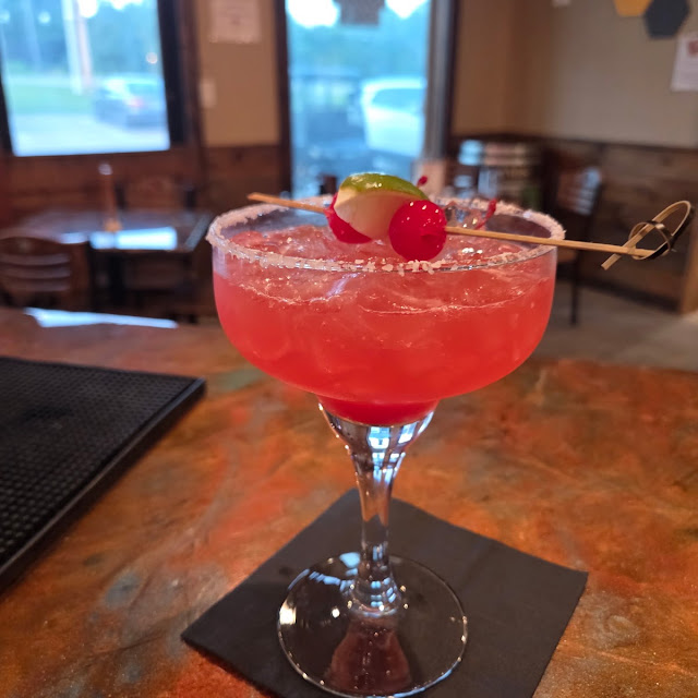 Strawberry Mezcal Margarita