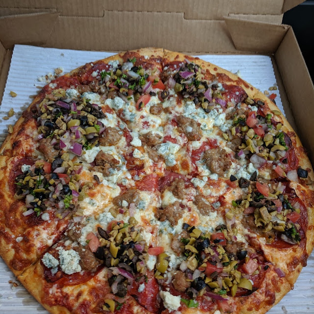 Chef's Fireworks Pizza