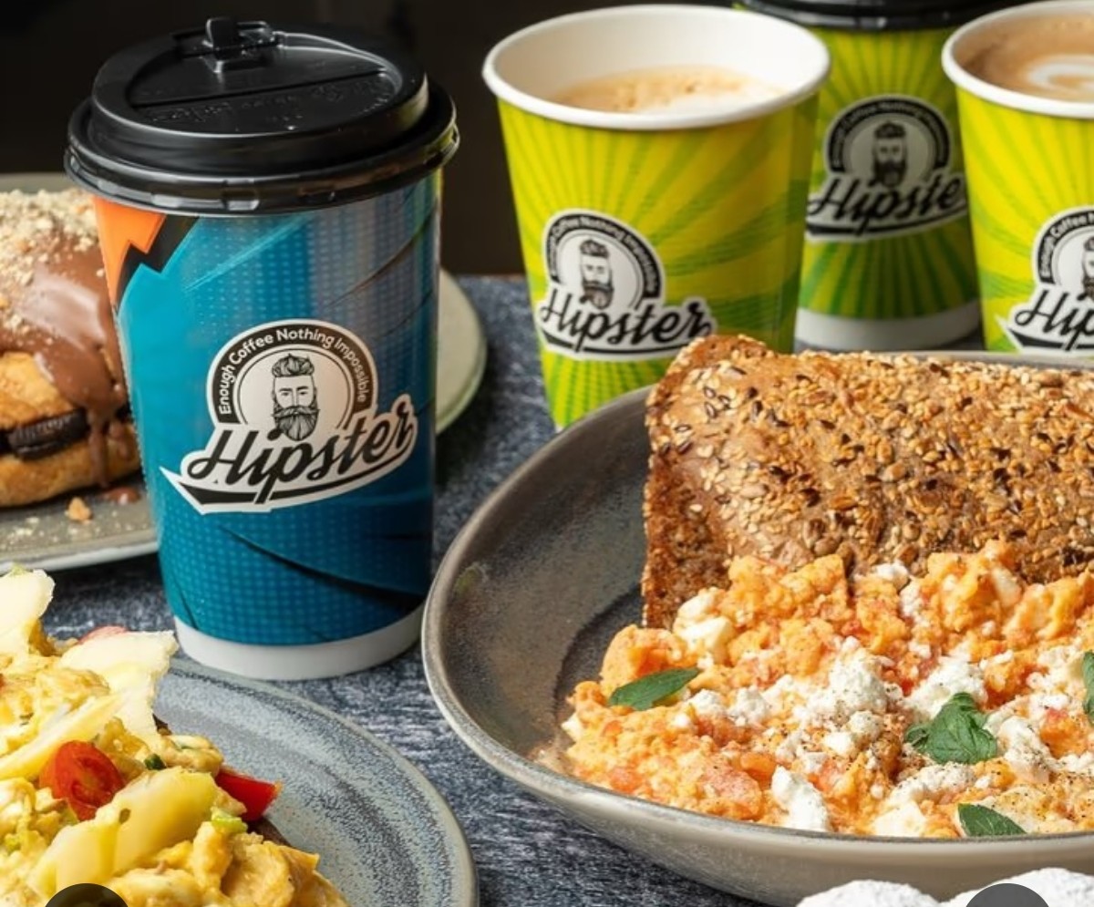 Hipster cafe