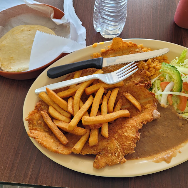 Plato de Milanesa de Res O Pollo