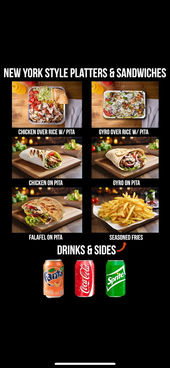 StreetSpiceTx menu board