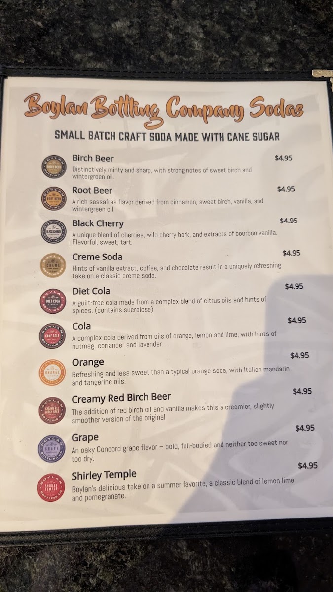 Spring Creek Grille by Ugly Graffiti menu board