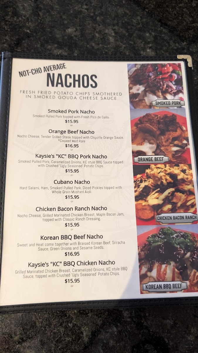 Spring Creek Grille by Ugly Graffiti menu board