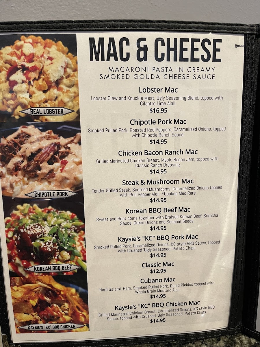 Spring Creek Grille by Ugly Graffiti menu board
