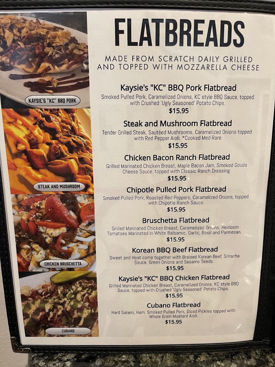 Spring Creek Grille by Ugly Graffiti menu board