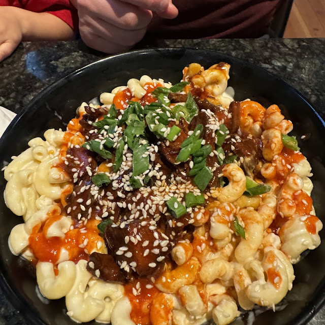 Korean BBQ Beef Mac and Cheese