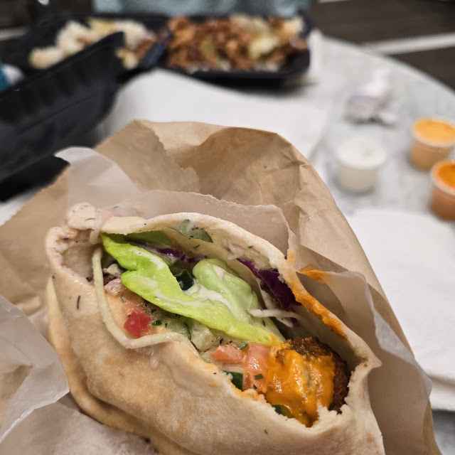 Plant Shawarma Sandwich