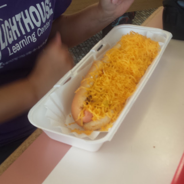 Foot Long Cheese Coney