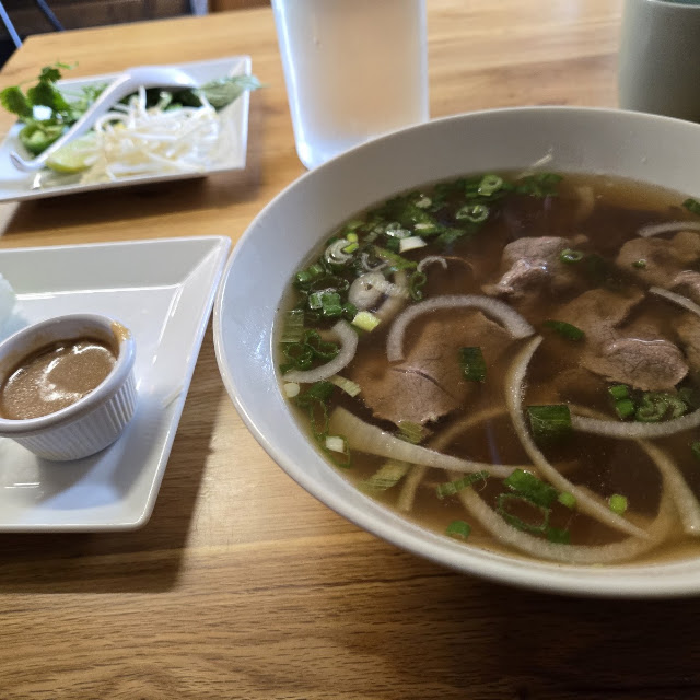 Beef Pho with Green Onions