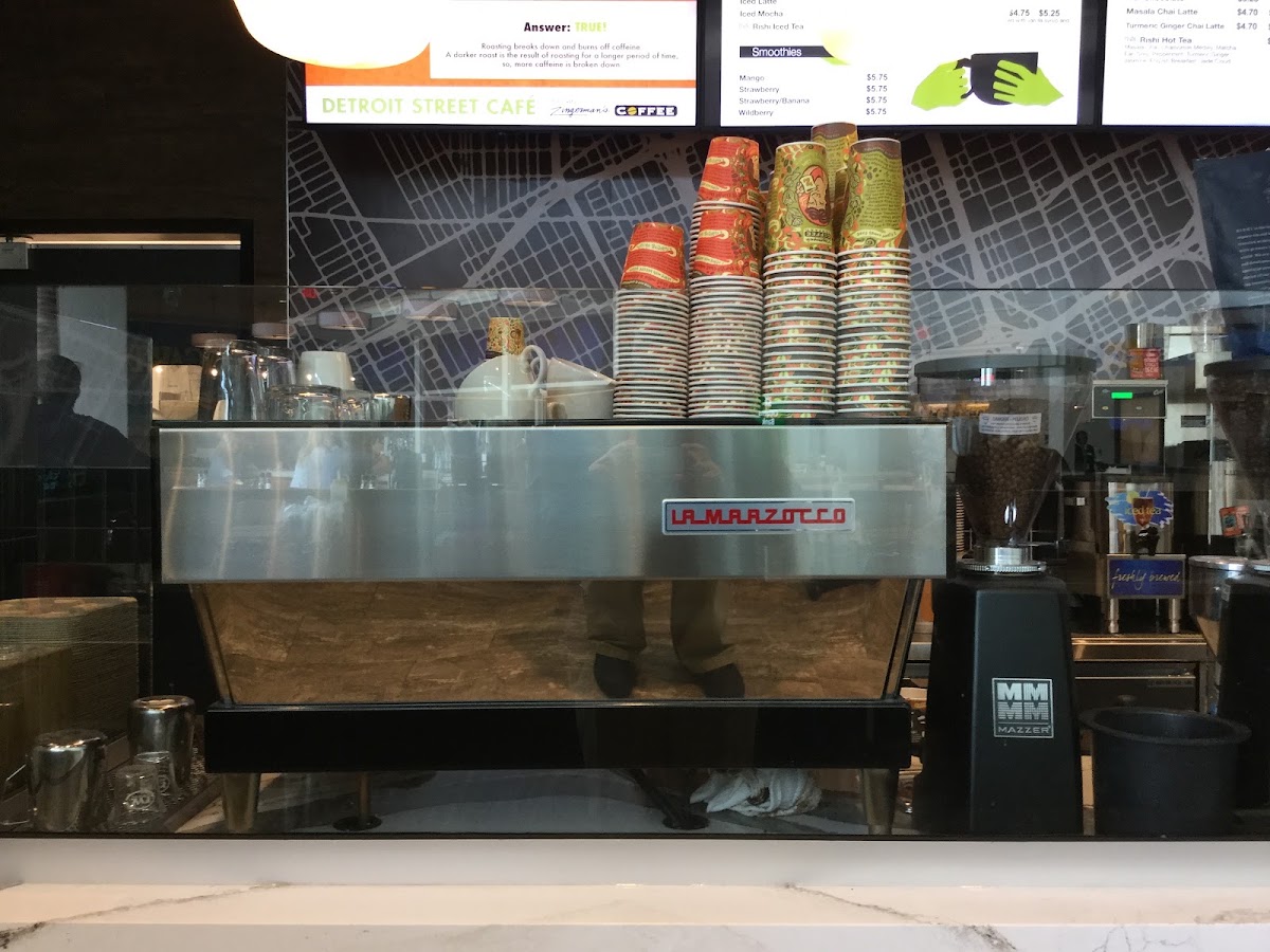 Detroit Street Café menu board