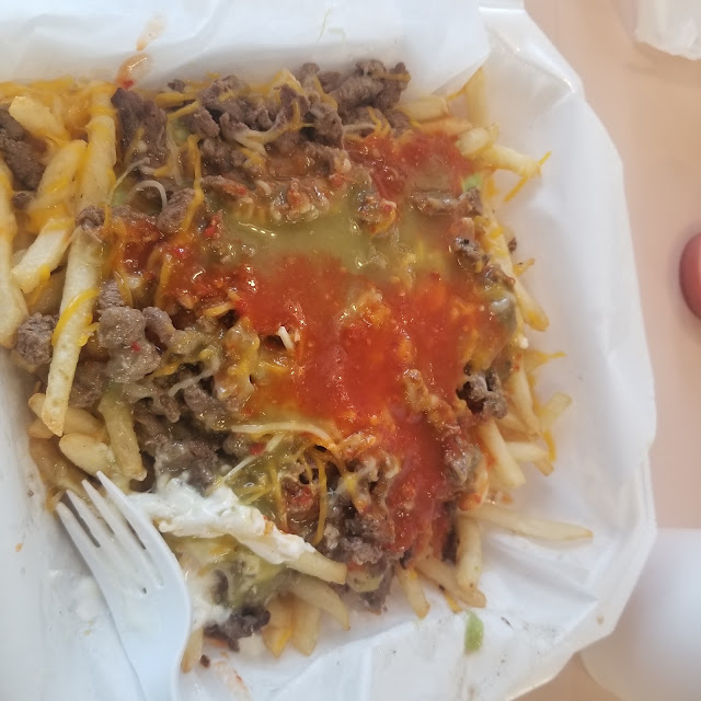 French Fries with Carne Asada