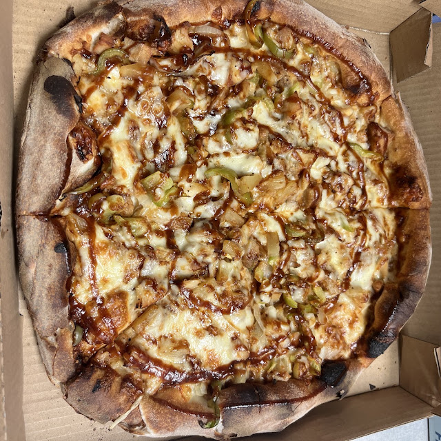 Barbeque Chicken Pizza Hawaii