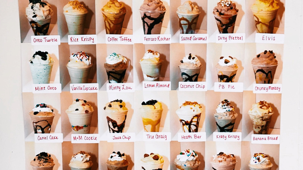Remix Nutrition - shakes, teas, more menu board