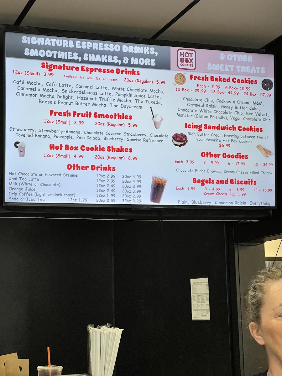 Whadda-Ya-Want Eclectic Kitchen menu board