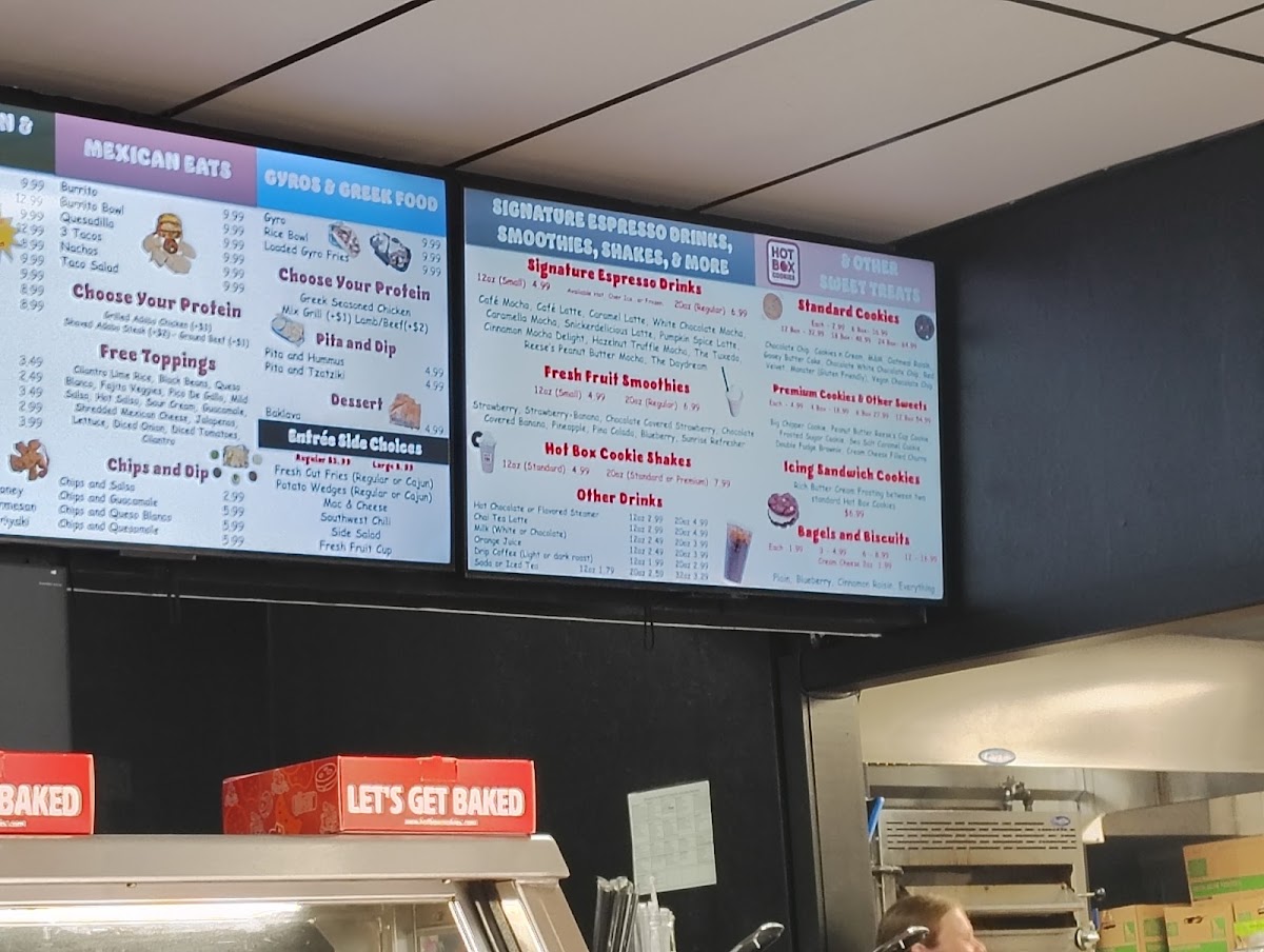 Whadda-Ya-Want Eclectic Kitchen menu board