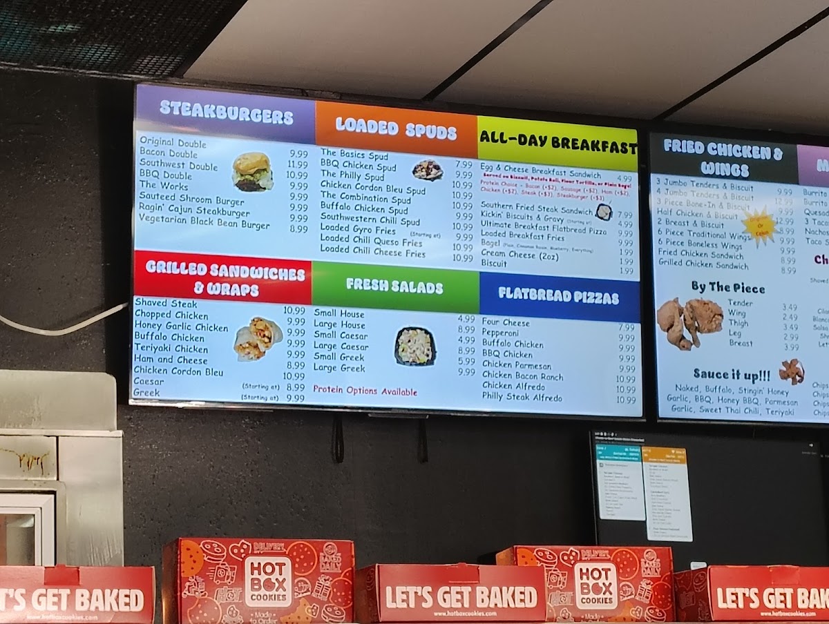 Whadda-Ya-Want Eclectic Kitchen menu board
