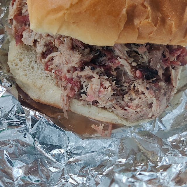 Chopped Brisket Sandwich