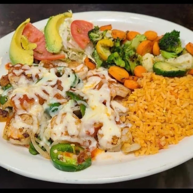 Fajita Con Camarón Fajita with Shrimp