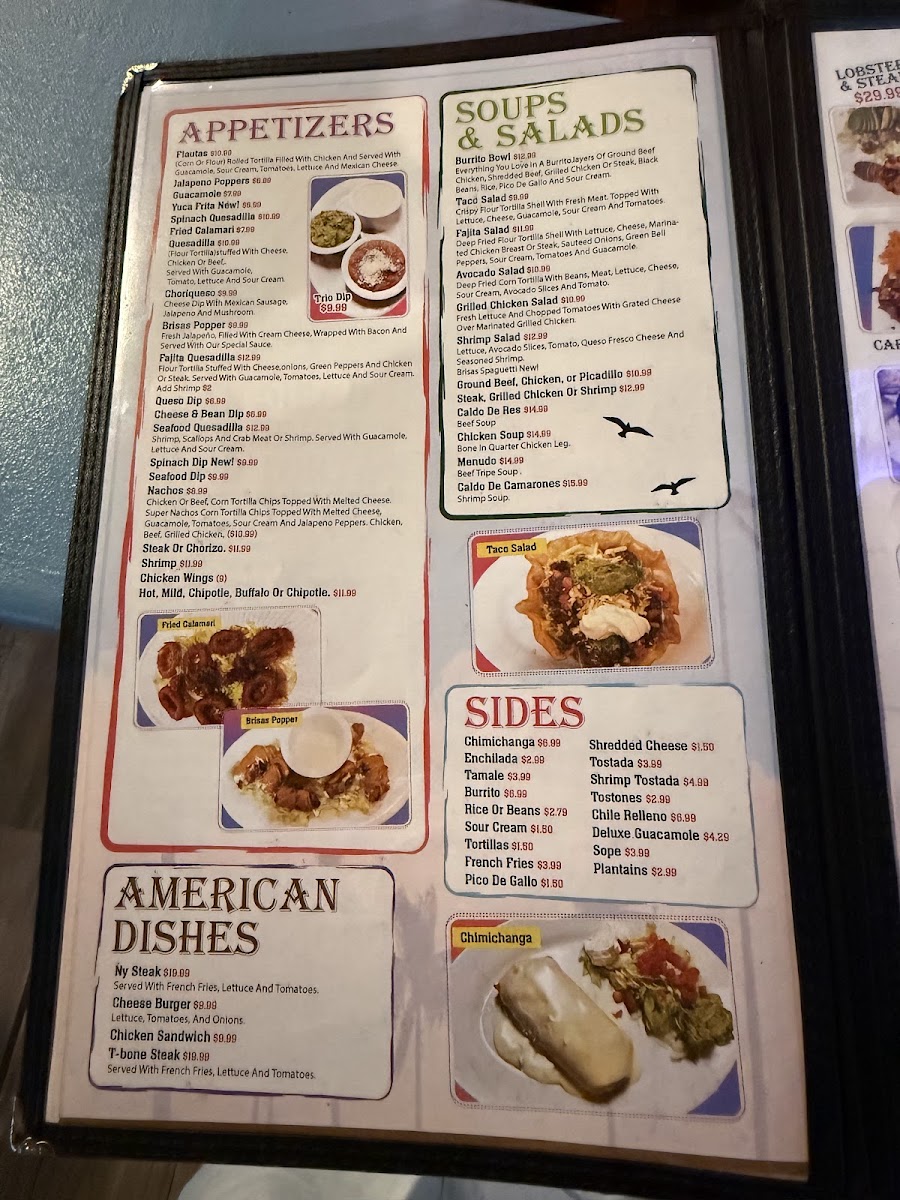 San Diego Mexican Restaurant & Taqueria menu board