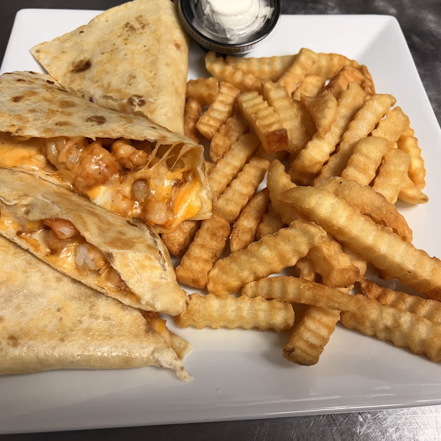 Kid Cheese Quesadilla with Fries or Rice