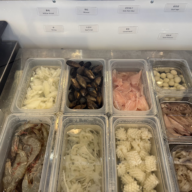 Hot Pot Vegetable Buffet Bar