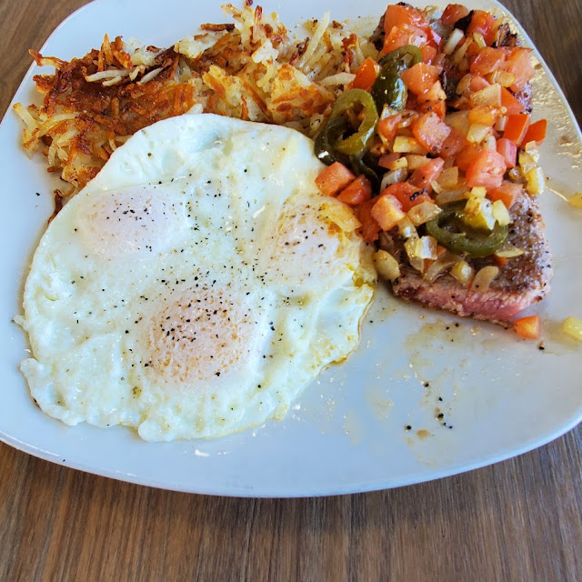 Homemade Corned Beef Hash & Eggs