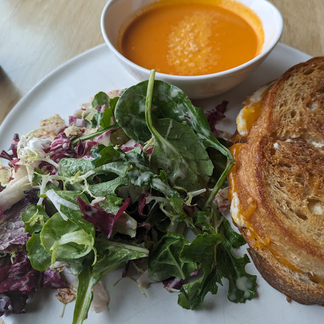 Grilled Cheese and Tomato Soup