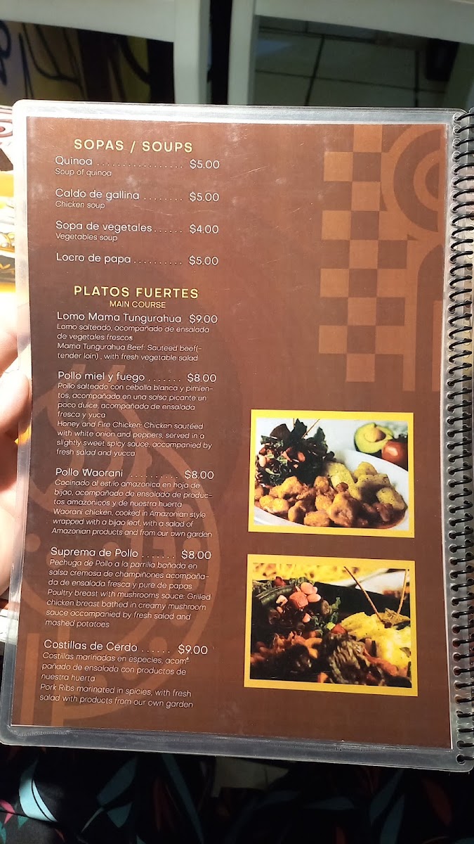 Chio Café - Restaurante menu board