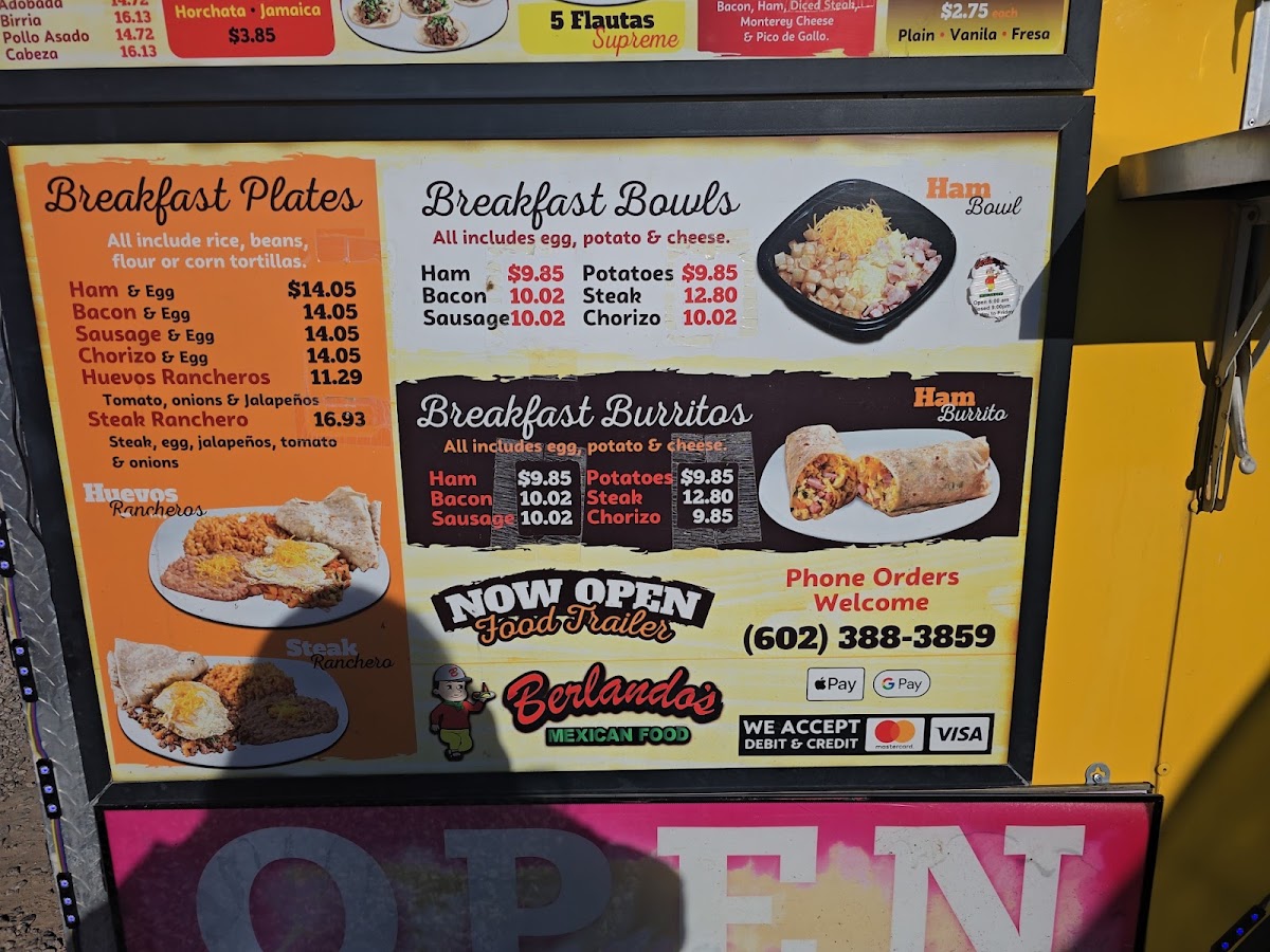 Berlando's Mexican Food