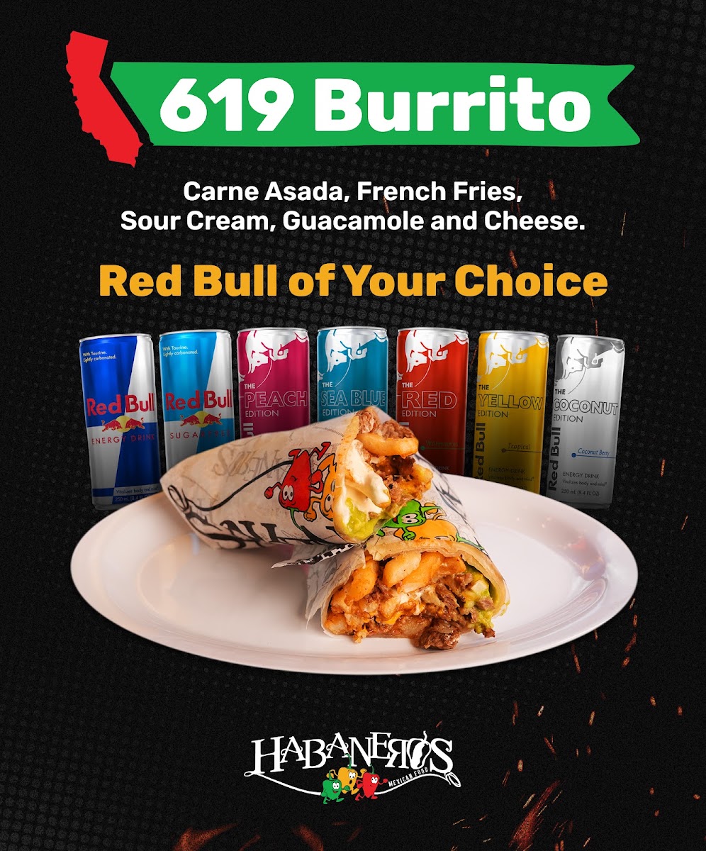 Habaneros Mexican Food | Vancouver menu board