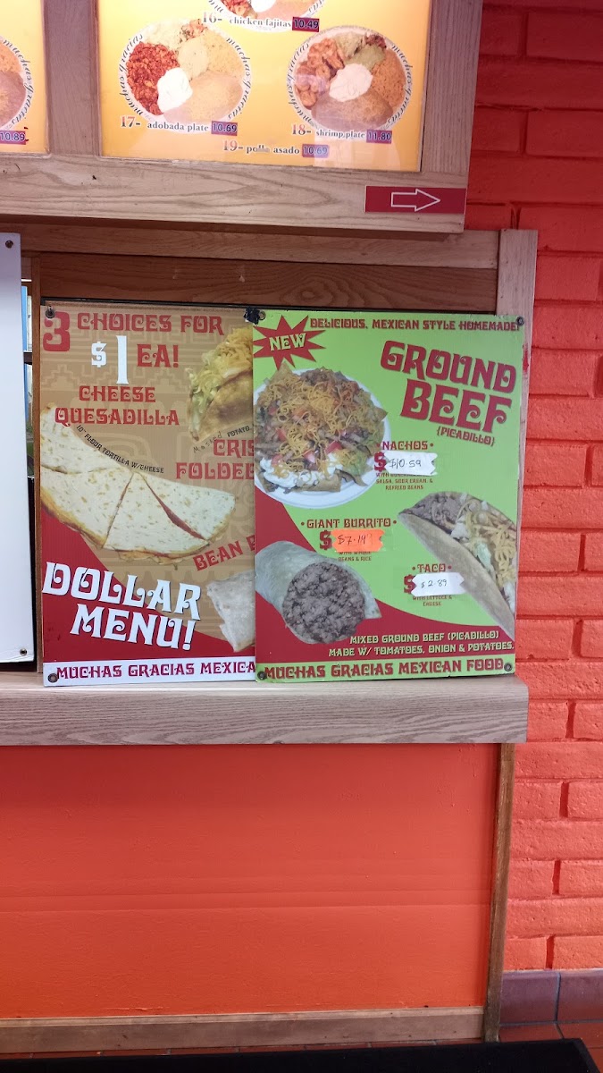Habaneros Mexican Food | Vancouver menu board